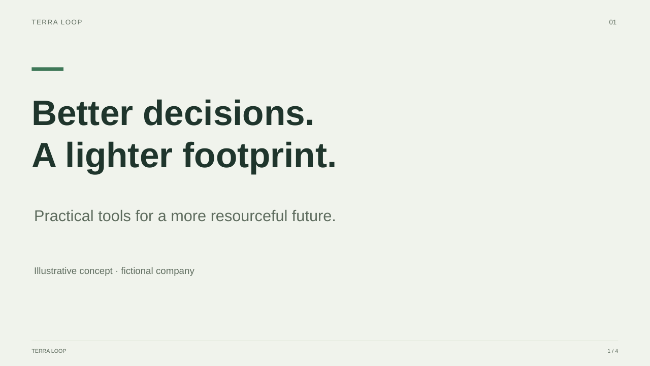 Climate presentation example