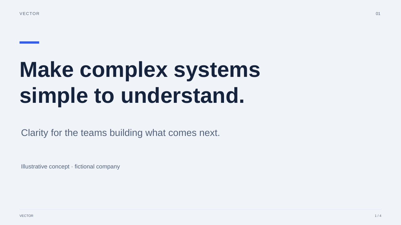 Technical presentation example